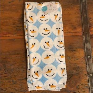 Two Snowman Hand Towels ⛄️